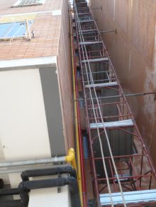 Collegamento tra la nuova Centrale Termica al vecchio impianto